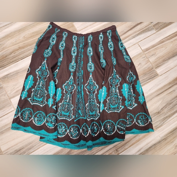 Boho Sequin Skirt Size 12 - Picture 2 of 8